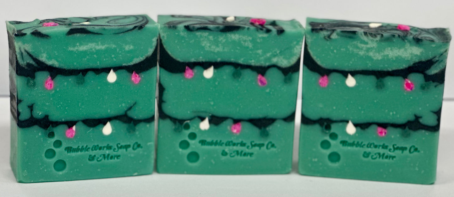 Christmas lights Soap Bar