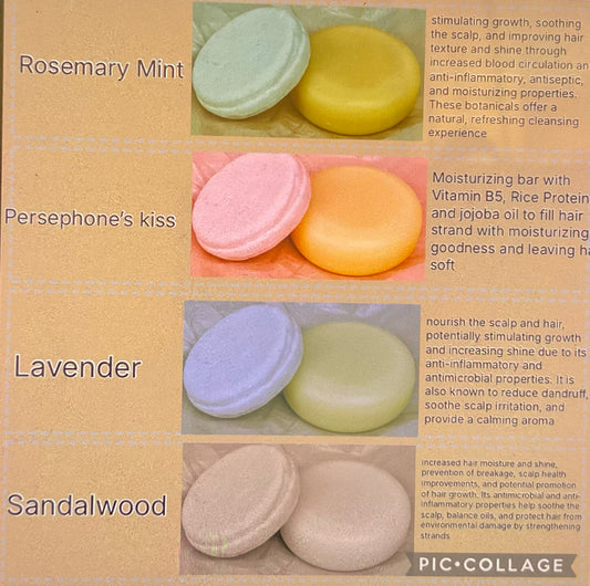Solid Shampoo Bars