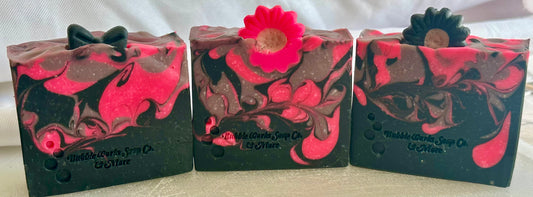 Black Raspberry Vanilla Charcoal Soap
