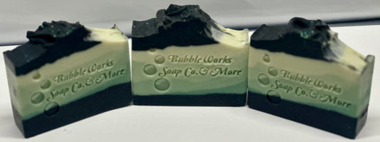 Charcoal Green Irish Tweed