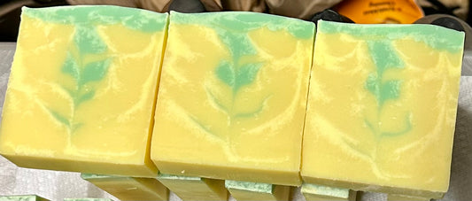 Shea Butter Lemongrass, Lemon & chamomile Facial Bar